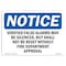 Signmission OSHA Notice Sign, 18" Height, Aluminum, Verified False Alarms May Be Silenced But Sign, Landscape OS-NS-A-1824-L-18868 - alternate 1